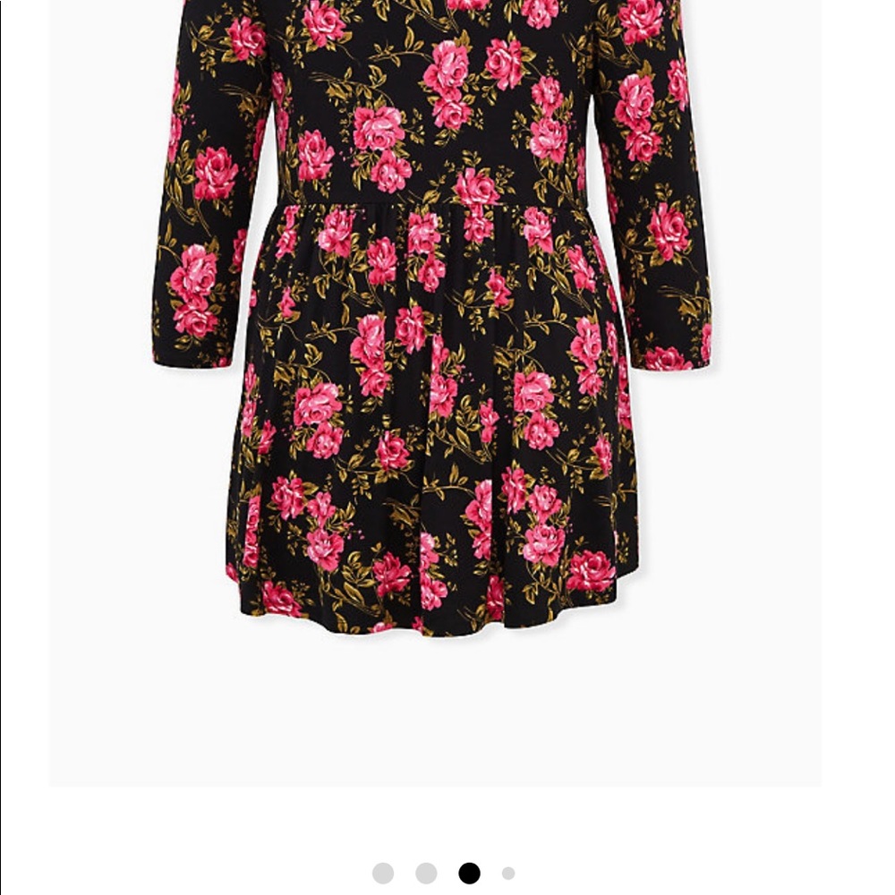 Torrid babydoll breast cancer shirt